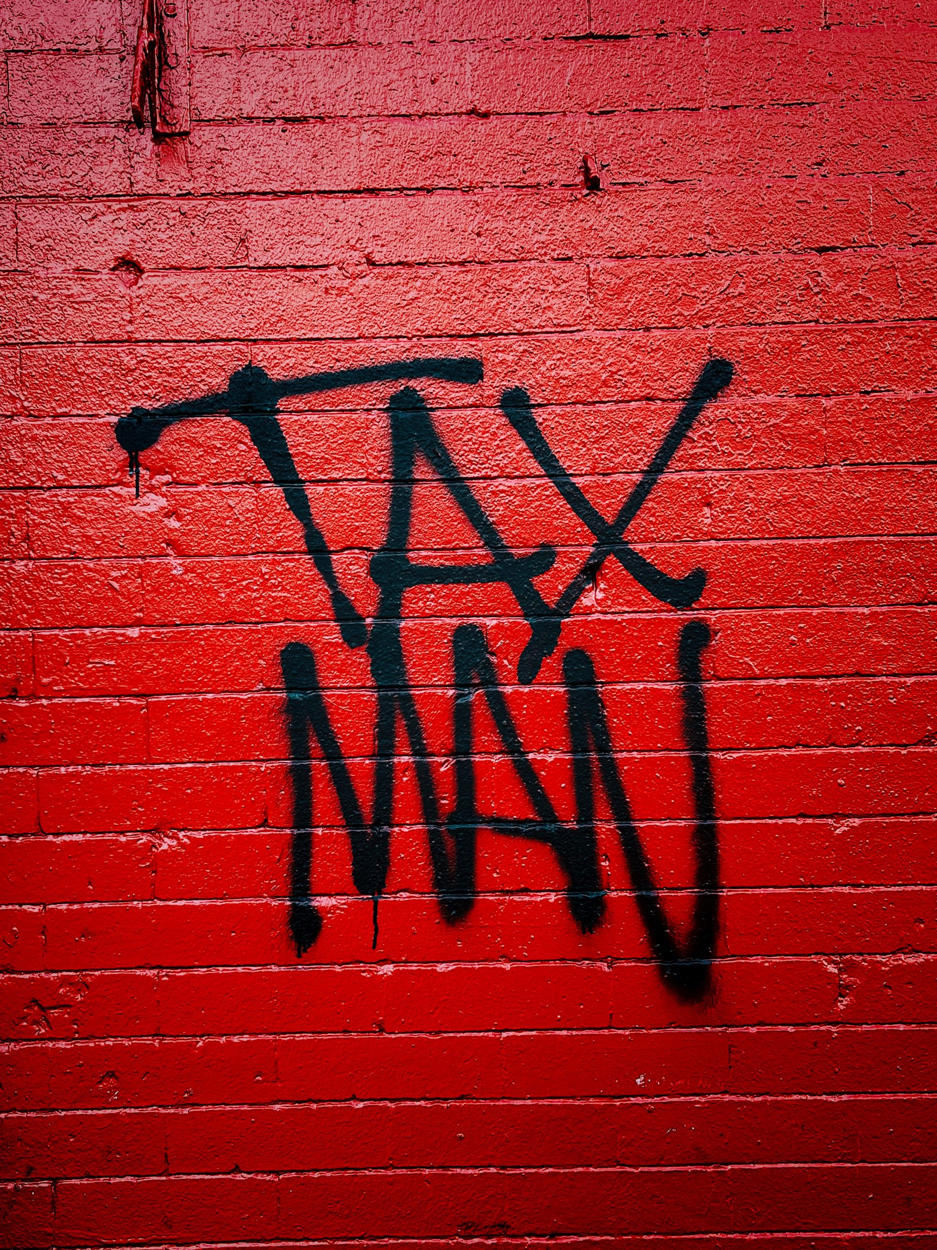 tax man graffiti photo